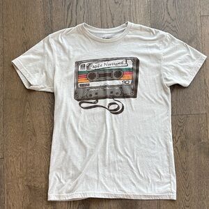 Northwest Cassette Graphic Tee - Light Gray